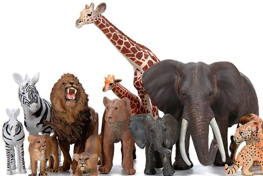 Collectible animal figurines