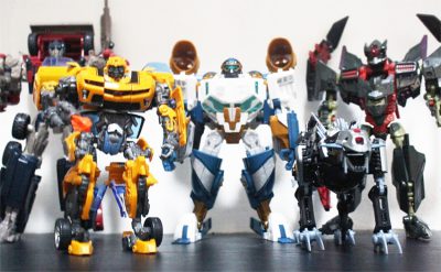 Transformers action figures collecting