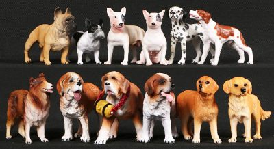 Dog figurines collecting