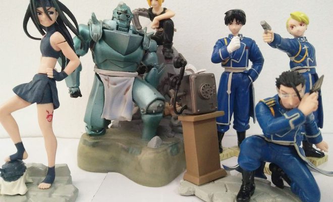 Fullmetal Alchemist anime figures