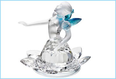 Glass fairy figurines collecting
