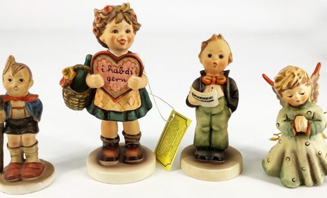 4 Hummel Goebel figurines