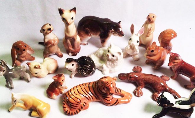 Miniature collectible animal figurines