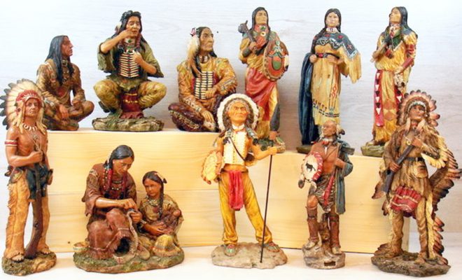 Native American Indian figurines