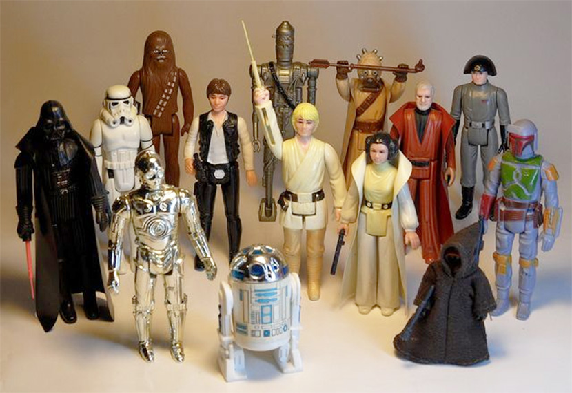 CHOOSE vintage STAR WARS 3 3/4" Action Figure KENNER Hong Kong ESB 1980th Rarity 