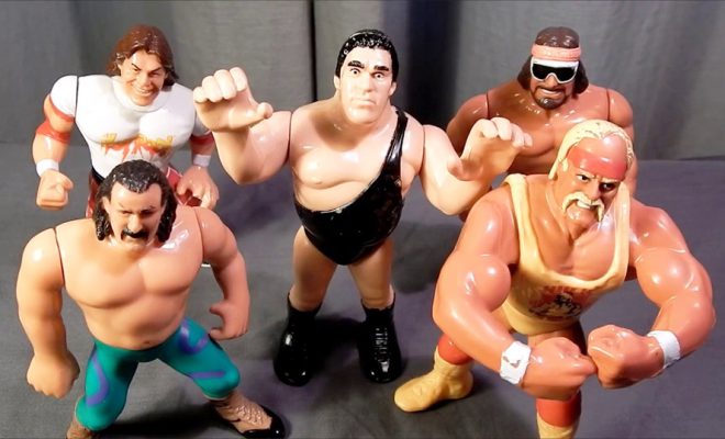 Wrestling action figures collecting