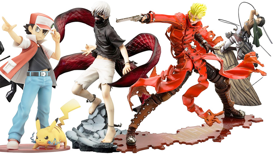 Anime manga action figures