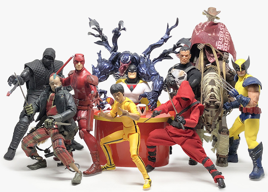 Action figure price guide online and published