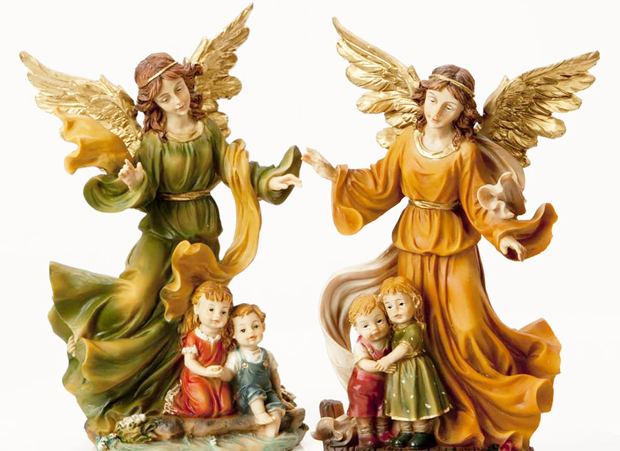 Collecting guardian angel figurines