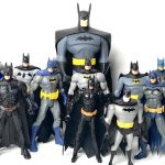 Collection of Batman action figures