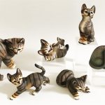 Cat figurines collecting