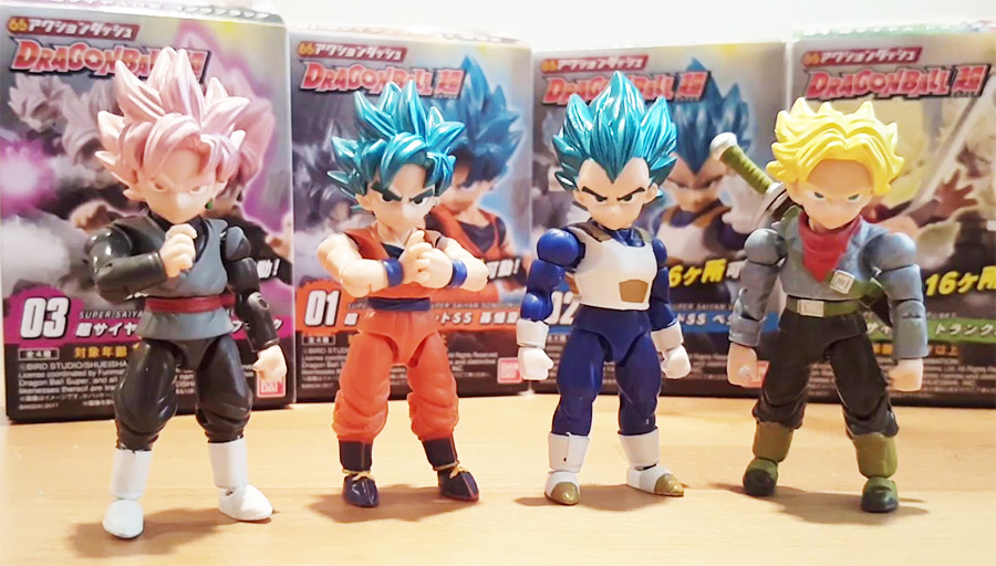Dragon ball z clearance collectible action figures