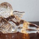 Beautiful crystal angel figurines