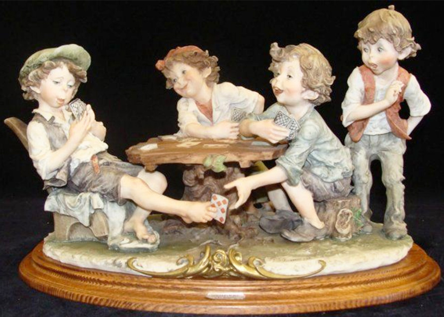 Giuseppe Armani Figurine: The Cheaters