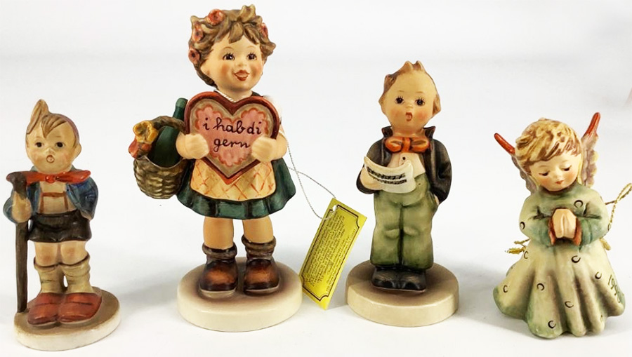 4 Hummel Goebel figurines