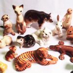 Miniature collectible animal figurines