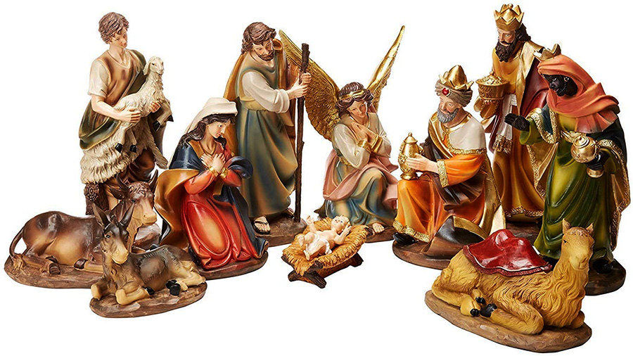 Nativity figurines sets