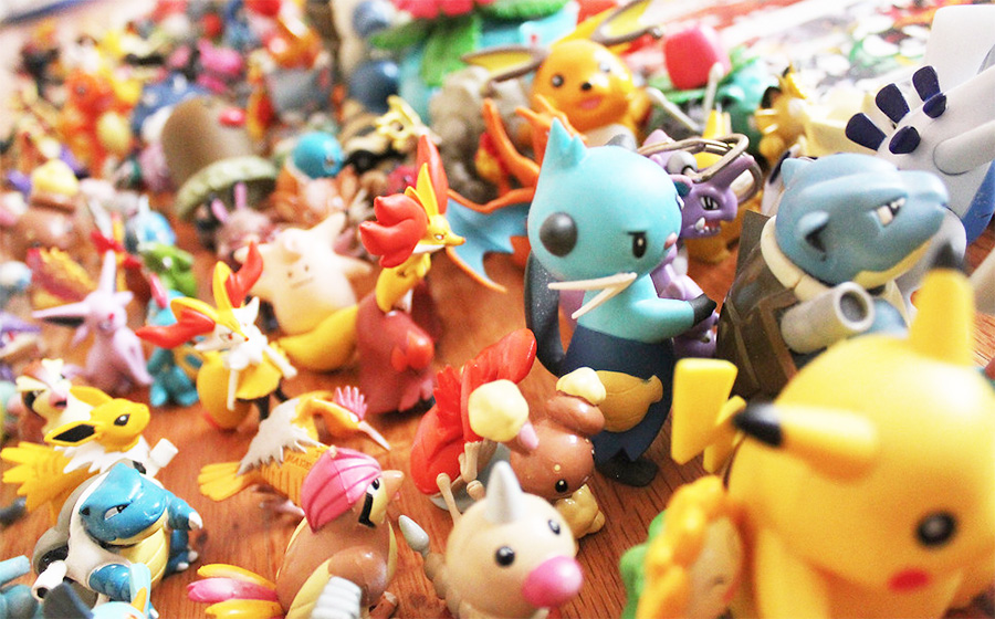 Pokemon figures collecting
