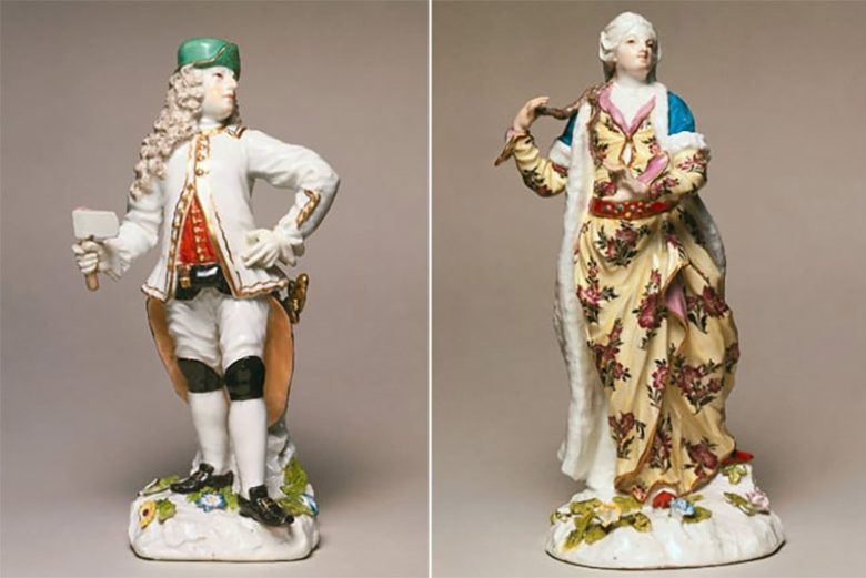 Collection of Meissen Figures