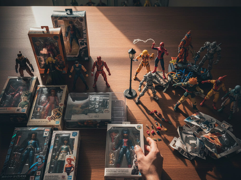 The Great Collector's Debate: Explore the pros and cons of keeping figures in their original packaging versus displaying them openly