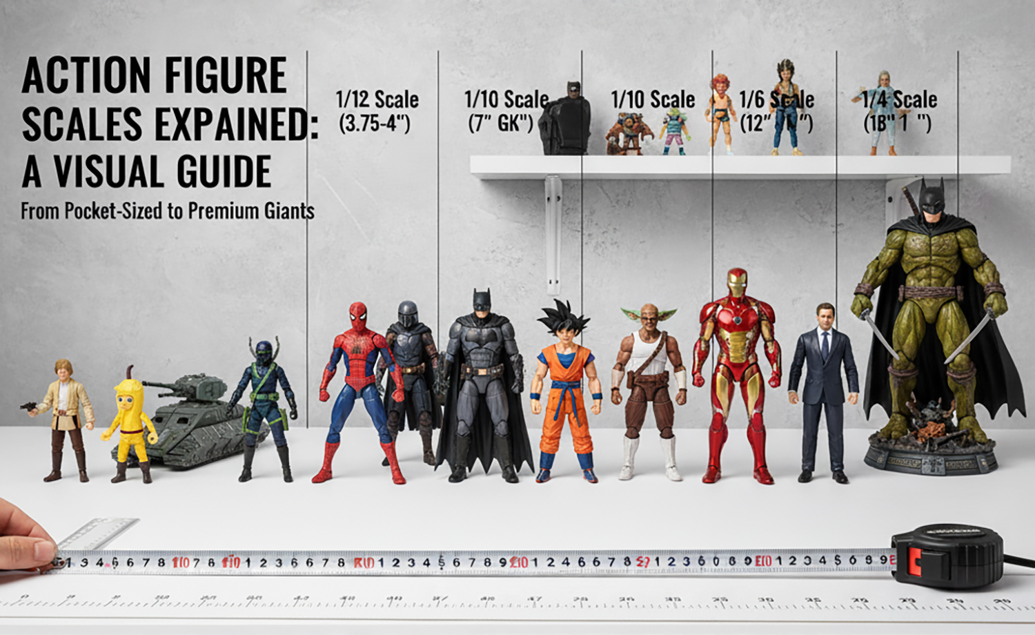 Action Figure Scales