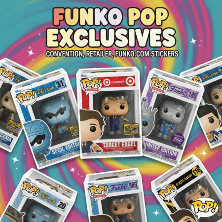 A Guide to Funko Pop Exclusives: Understanding Convention, Retailer, and Funko Shop Stickers