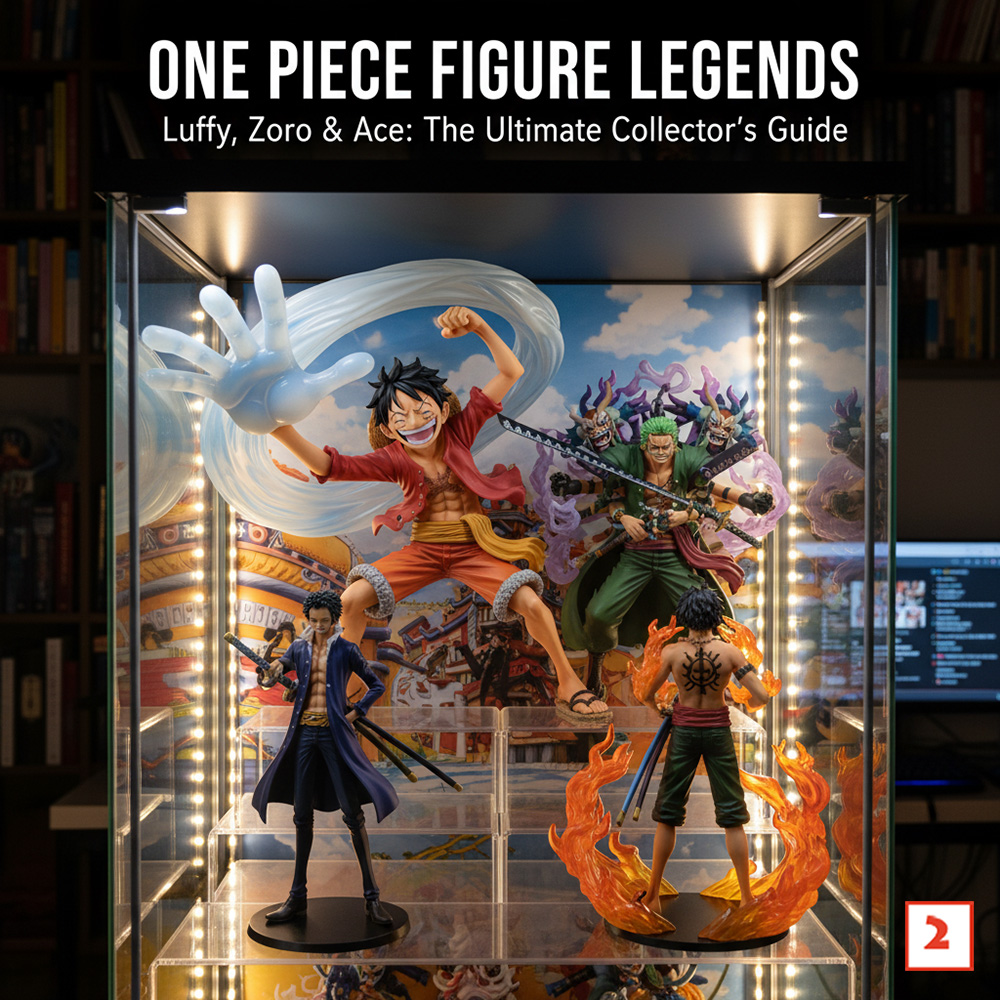 Figure Lines: FiguartsZERO, POP (Portrait Of Pirates) by MegaHouse, Bandai Spirits Ichiban Kuji.