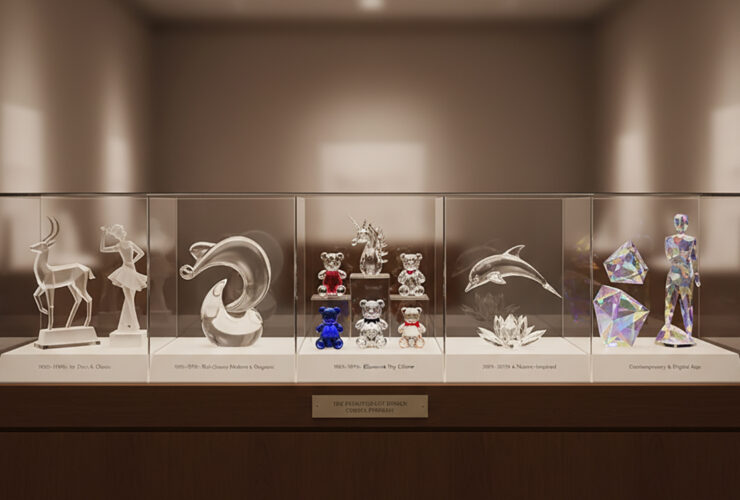 How the Styles and Trends of Crystal Figurines Have Changed Over the Decades